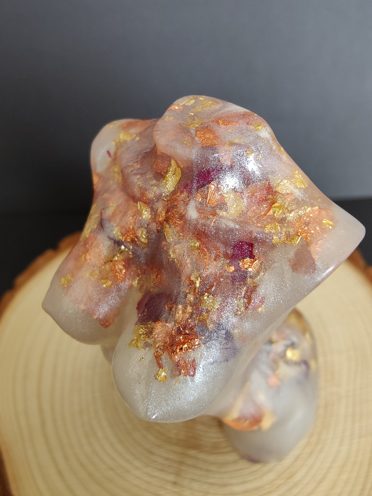 Shimmering Feminine Figured Statue