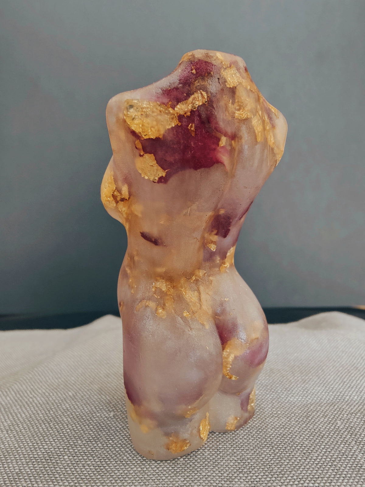 Shimmering Feminine Figured Statue